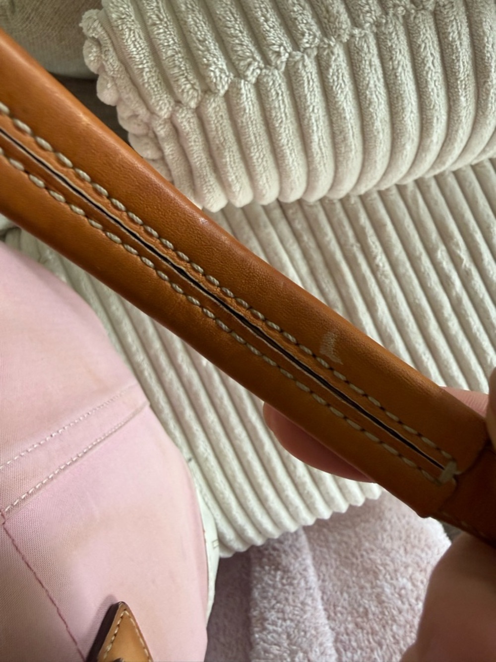 Vintage Coach Soho Daisy Mini Tote Hamptons Mini Tote Pink White Y2K Coach 4427 - Picture 9 of 11